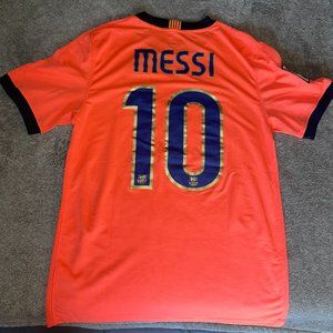 Nike Dri-Fit Barcelona 2006-07 Soccer Jersey - Lionel Messi (Size S)